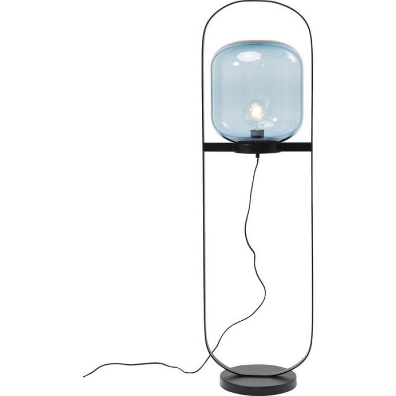 Floor Lamp Jupiter Blue - Black